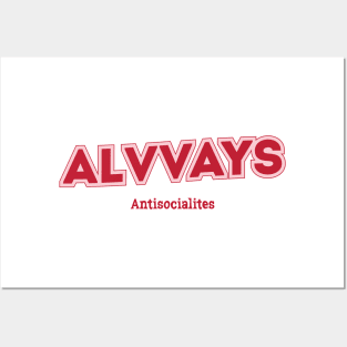 Alvvays Antisocialites Posters and Art